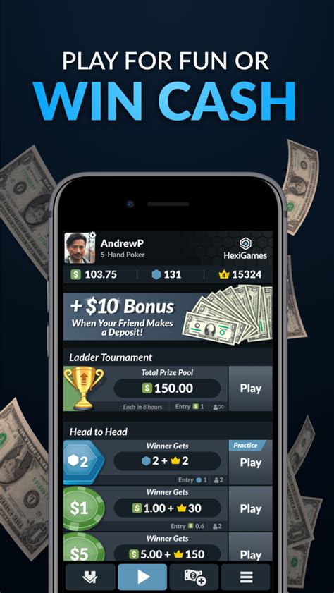 poker game real money app